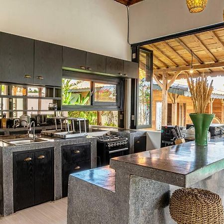 Berawa Canggu Stylish Joglo 3 Bedrooms Private Villa With Private Pool Exterior photo